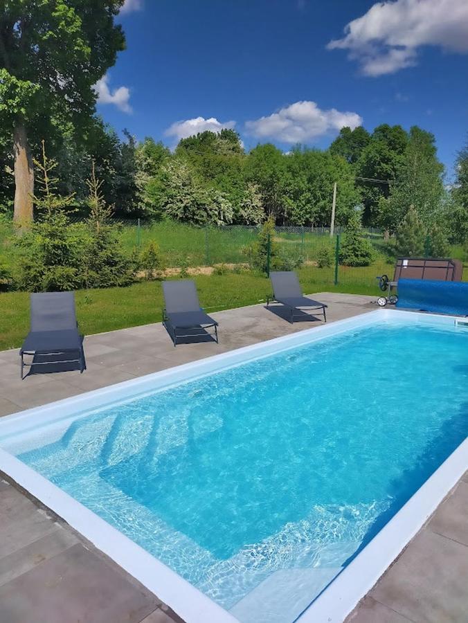Gospodarstwo Agroturystyczne Z Basenem & Spa I Alpakami Ełk Dış mekan fotoğraf