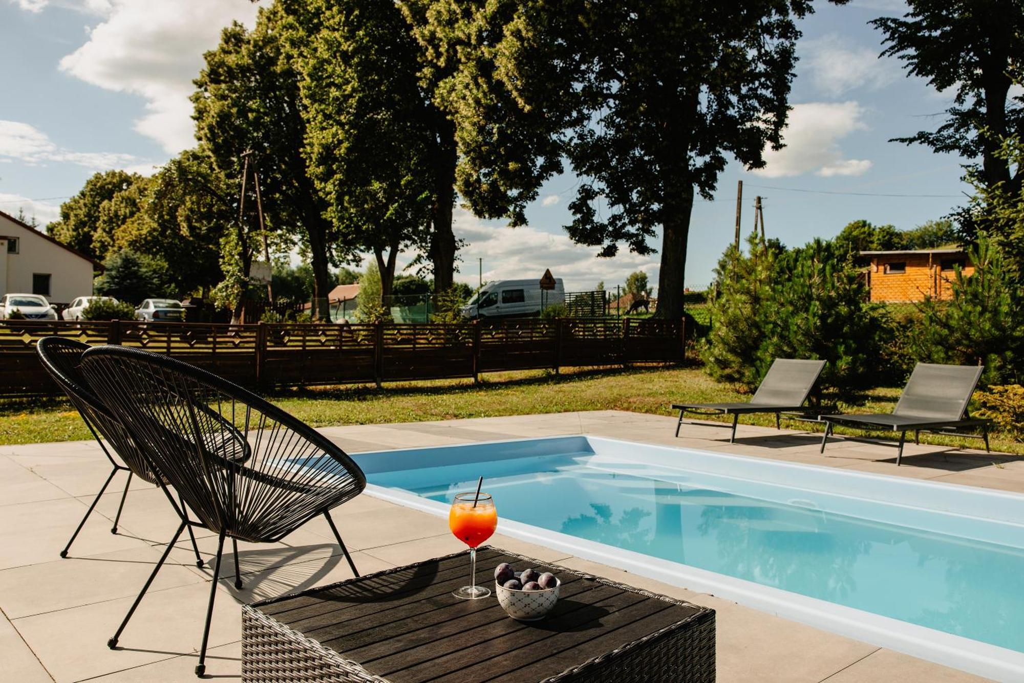 Gospodarstwo Agroturystyczne Z Basenem & Spa I Alpakami Ełk Dış mekan fotoğraf